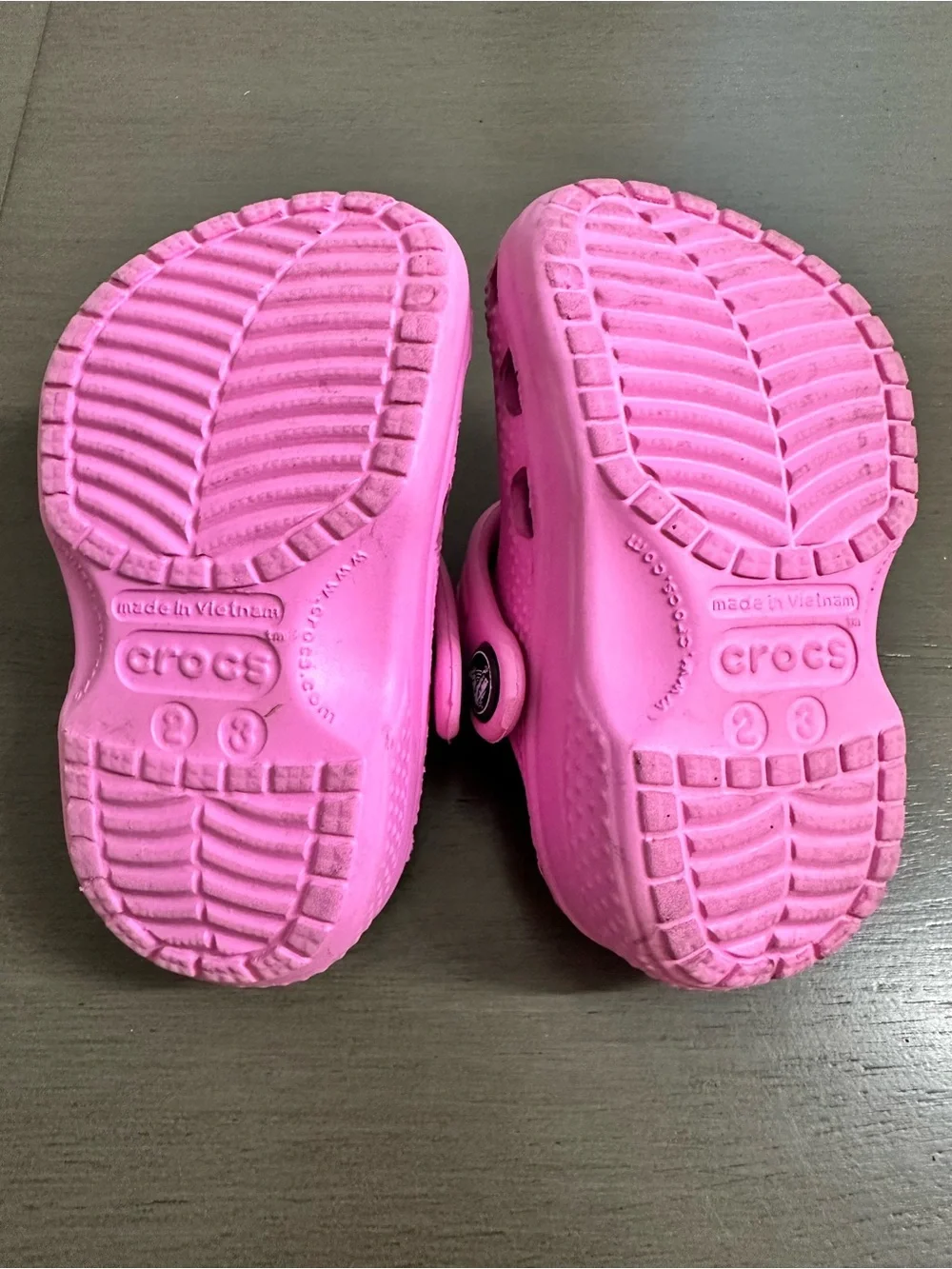 CROCS Infant Classic Clog in Pink